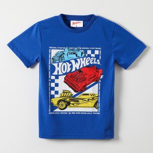 Polera Manga Corta Niño Hotwheels