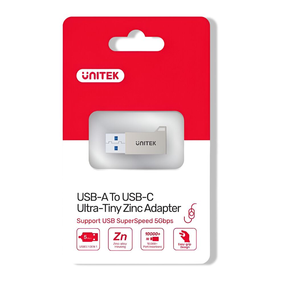 Adaptador Usb 3.1 A Usb Tipo C High Speed Unitek A1034ni image number 4.0