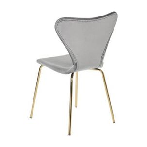 Silla Corazon Gold Gris