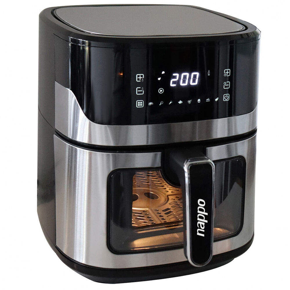 Freidora De Aire Digital Nappo Turbo Fryer Xl 7l 1600w Visor image number 2.0