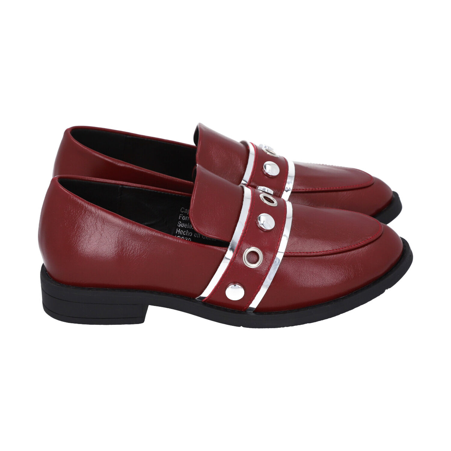 Zapato Mujer Rojo Anton Police image number 2.0