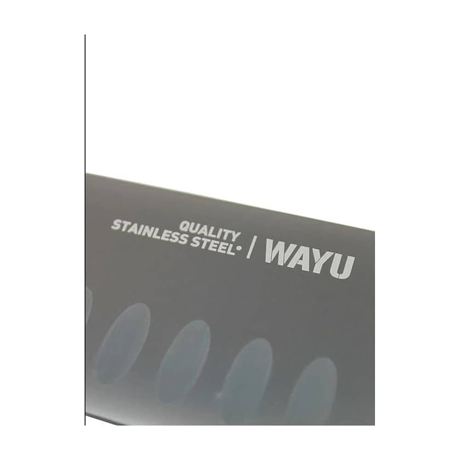 Cuchillo Santoku Wayu 30cm Acero Antiadherente image number 3.0