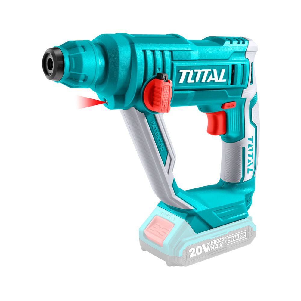 Kit Taladro Y Rotomartillo Inalámbrico 20v Total image number 1.0