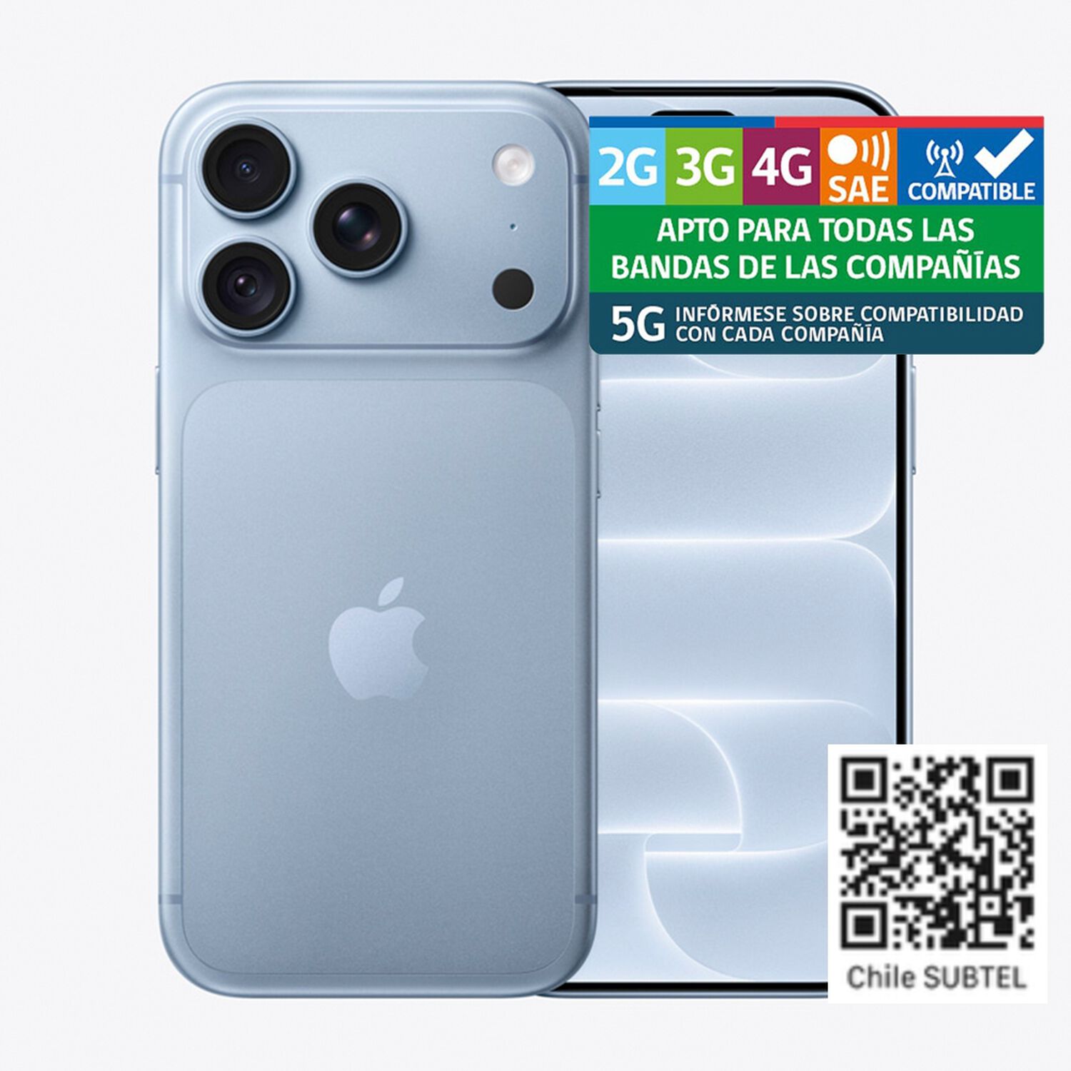 iPhone 18 Pro Apple / 5G / 256 GB / Celeste image number 12.0