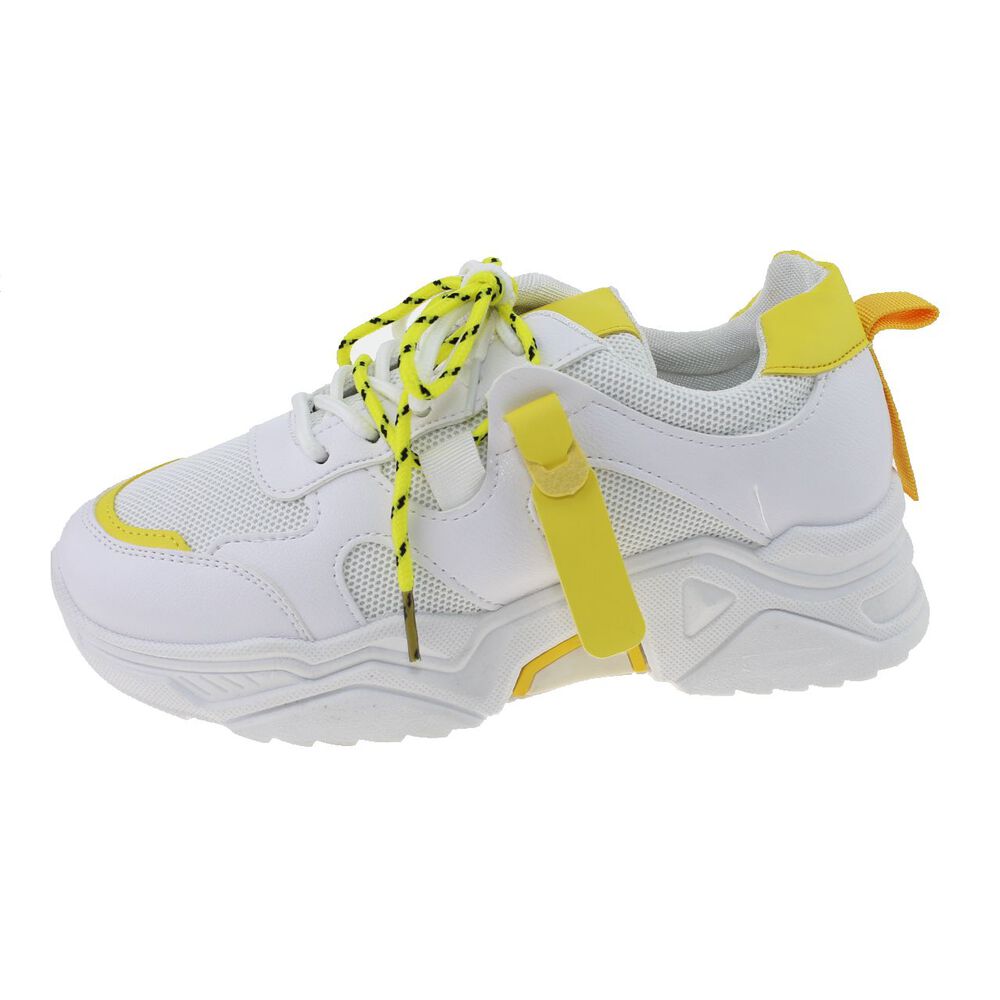 Zapatilla Blanco/amarillo Via Franca Art. 5zb19012wye image number 2.0