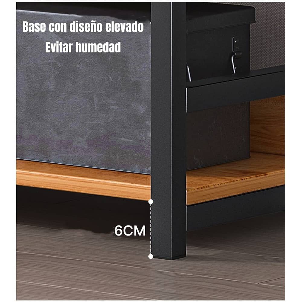 Estante Librero Repisas De 6 Niveles 174cm By Lubabycas image number 2.0