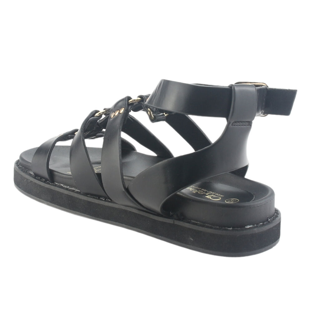 Sandalia Chalada Mujer Viva-10 Negro Casual image number 3.0