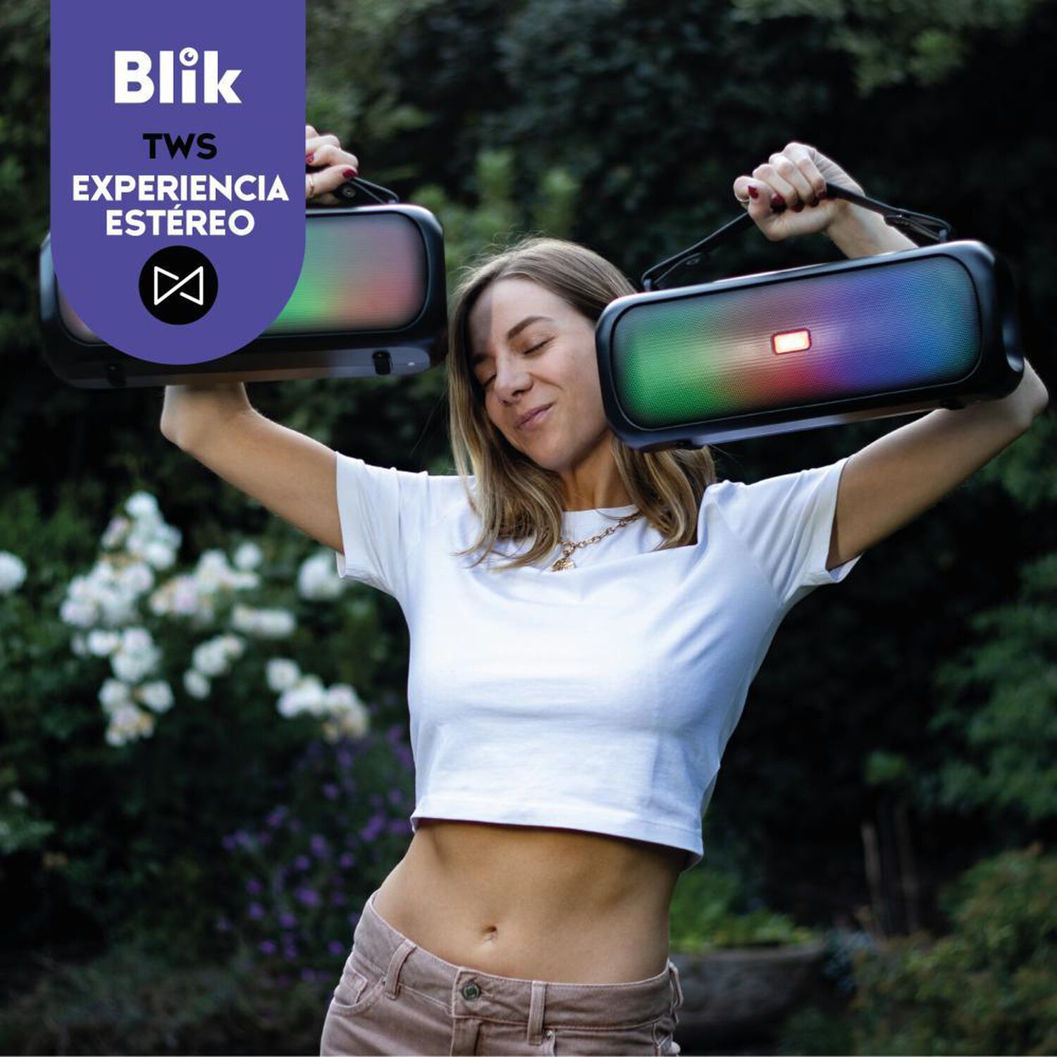 Parlante Bluetooth Blik Partyboost image number 1.0