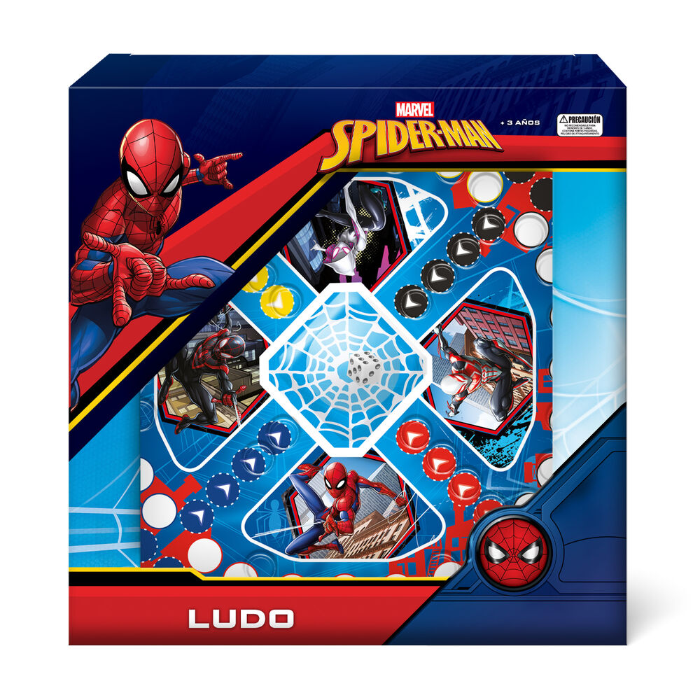 Juego De Ludo Spiderman Marvel Pronobel image number 0.0