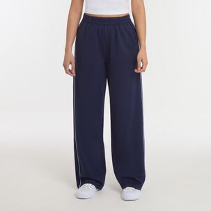 Pantalón De Buzo Stripe Tiro Medio Regular Mujer Freedom Pantalón De Buzo Stripe Tiro Medio Regular Mujer Freedom