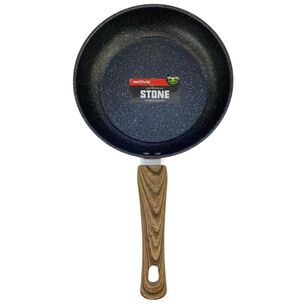Sarten De Piedra Antiadherente 28cm Con Mango De Madera