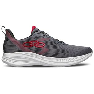 Zapatilla Mujer Marte Gris/rojo
