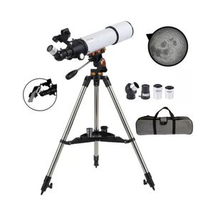 Telescopio Astronomico Profesional Deep Space 80mm 500mm