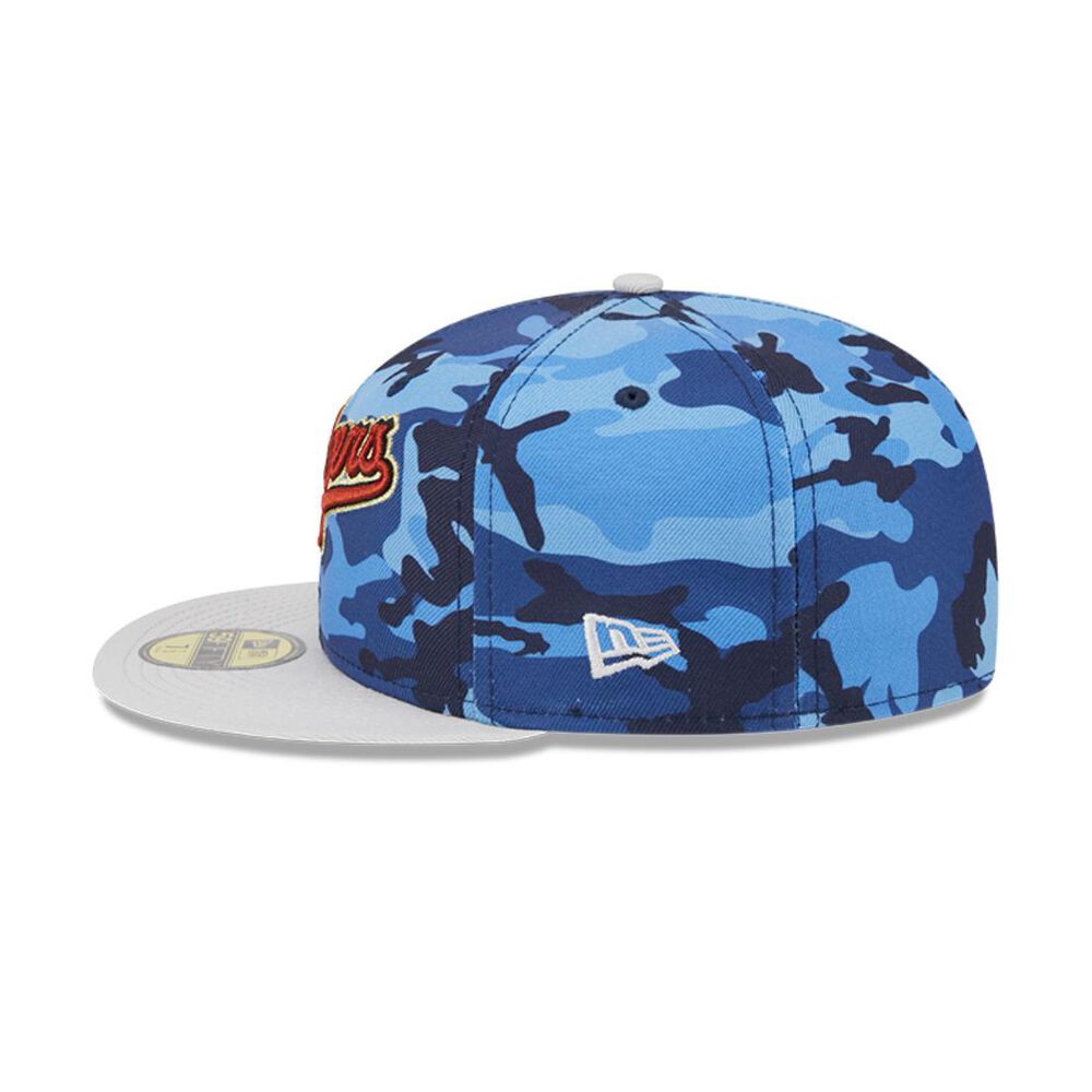 Gorro 59fifty Mlb Los Angeles Dodgers Urban Blue Camo image number 3.0