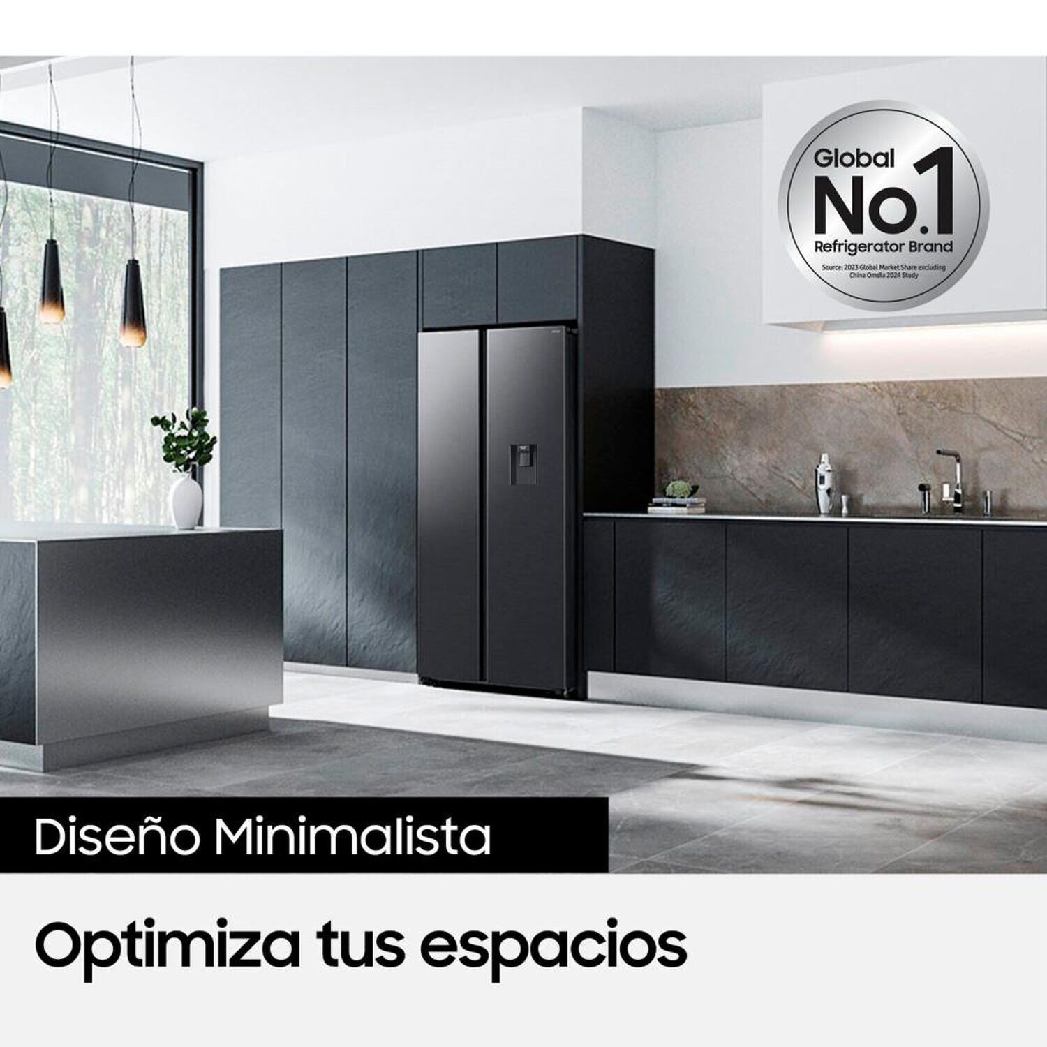 Refrigerador Side By Side Samsung RS57DG4100B4ZS / No Frost / 578 Litros / D image number 6.0