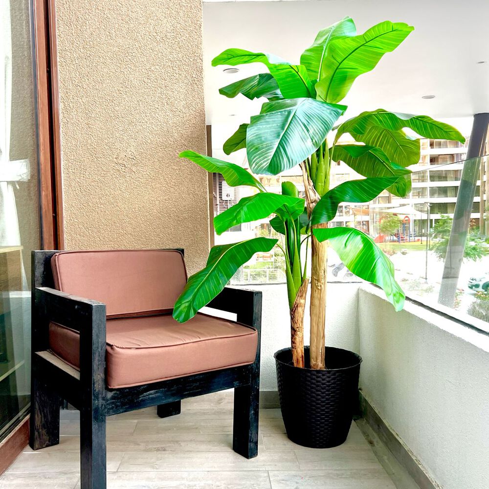 Planta Artificial Banano Premium 160 Cm. / 15 Hojas image number 3.0