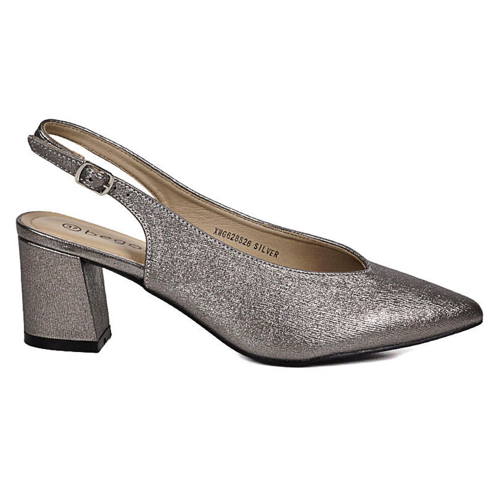 Zapato Yvonne Plateado image number 1.0