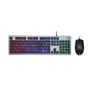 Kit Teclado Y Mouse Retroiluminado Gamer Hp Km300f