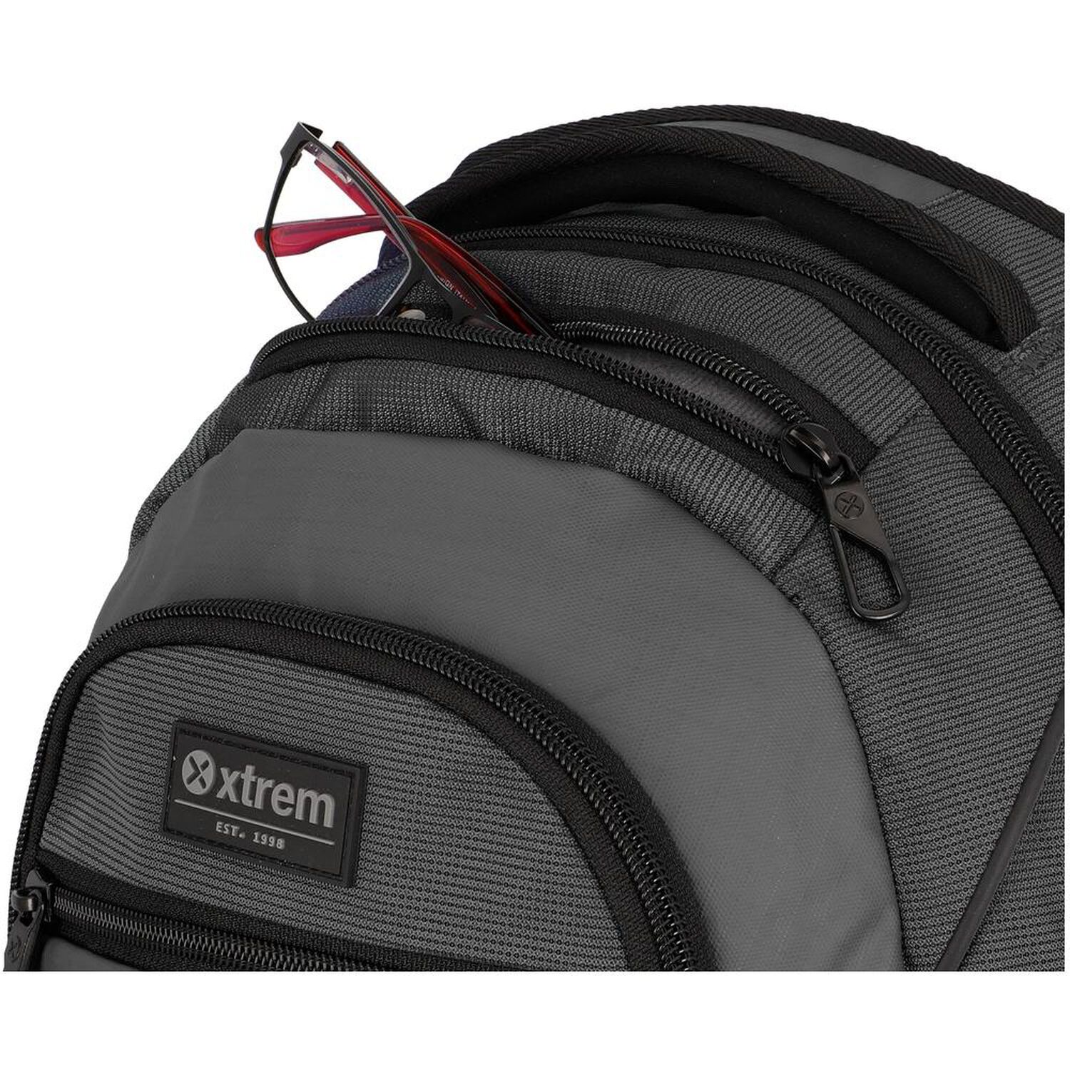 Mochila Notebook Xtrem Brooklyn 6xt Gris 15" image number 2.0