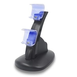 Cargador Inalambrico Compatible Playstation 4 Original Ps4 Mando Dual 2 Controles Control Play 4 Usb