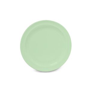 Set De 6 Plato De Almuerzo Melamina Verde 23 Cm.
