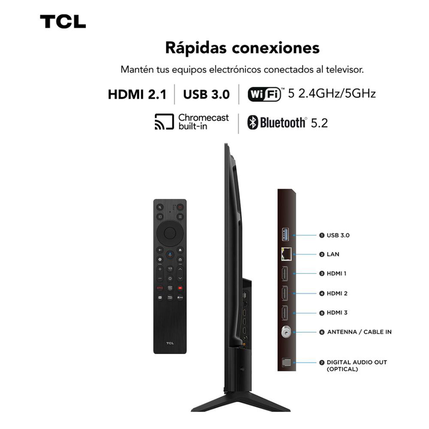 Qled 65" TCL T6D / Ultra HD 4K / Smart TV image number 10.0