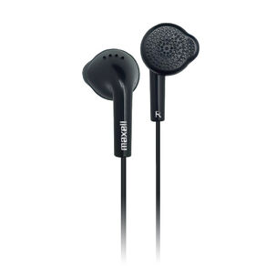 Pack 10 Audífonos Estéreo Básicos De Botón Eb-95 Negro Bolsa Negro