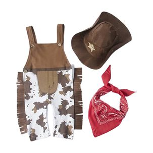 Disfraz Vaquero Para Beb&eacute; Excelente Calidad Con Gorro