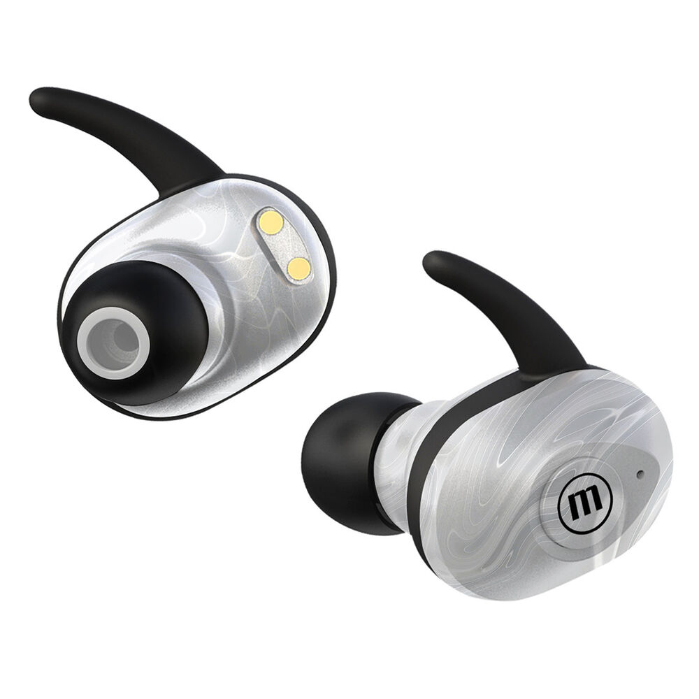 Audífonos Inalámbricos Maxell Miniduo Bluetooth Tws Con Micrófono Blanco image number 0.0