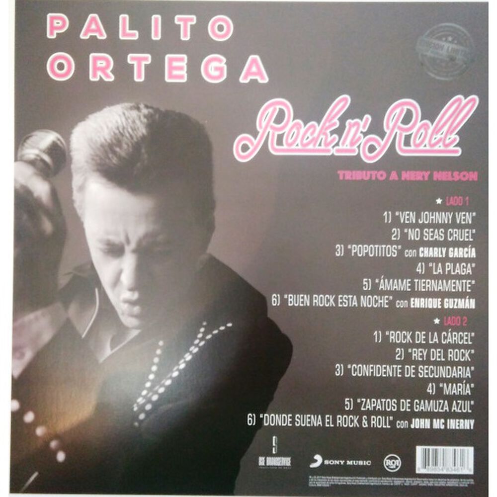 Palito Ortega - Rock & Roll | Vinilo image number 1.0