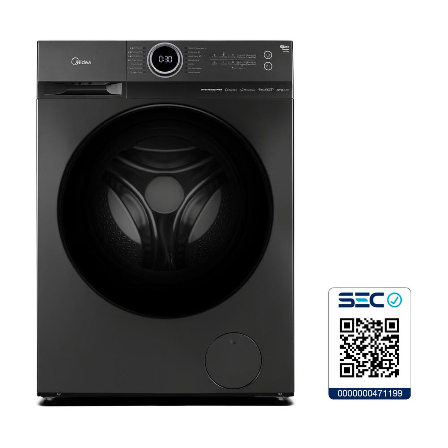Lavadora Secadora Midea MF200D150WB/T /15 Kg / 11 Kg image number 12.0
