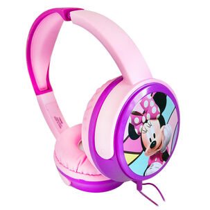 Audífonos Disney Minnie Kids Para Niñas Alámbrico Mic. Desmontable