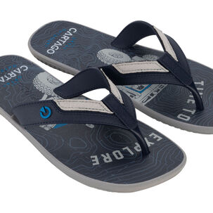 Sandalia Hombre Gris/azul Dakar Cartago
