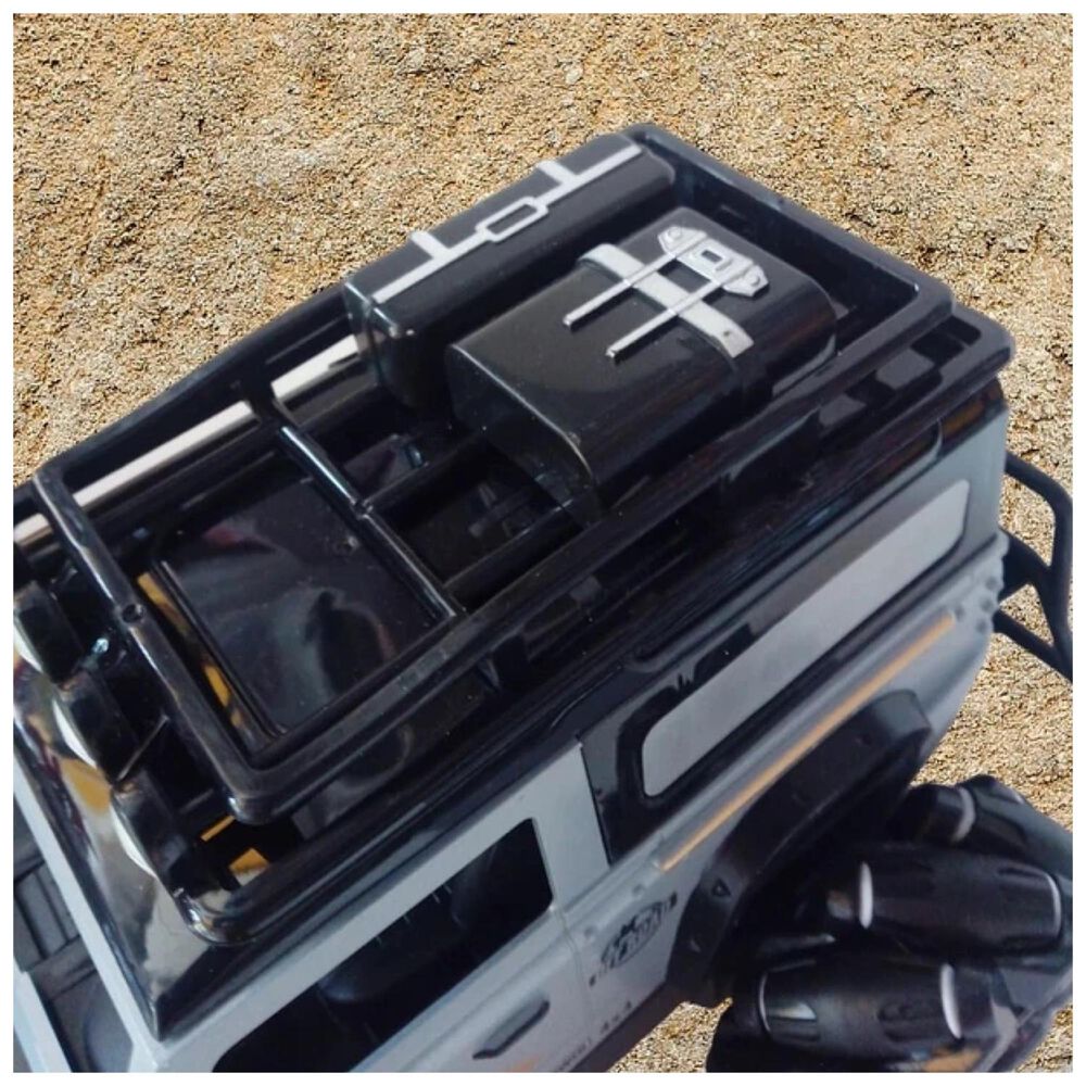 Juguete Camioneta Policia A Control Remoto 4x4 Escala 1:12 image number 2.0