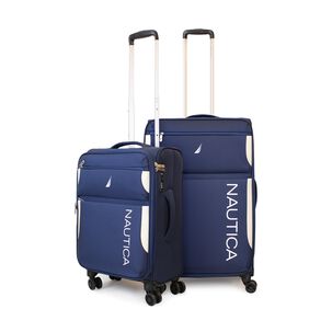 Pack 2 Maletas De Tela S+m Nautica Marbella 10k Y 20k Azul