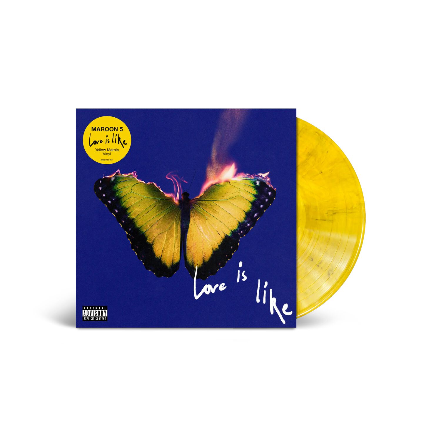 Maroon 5 - Love Is Like (yellow Marbled Vinyl) | Vinilo image number 0.0