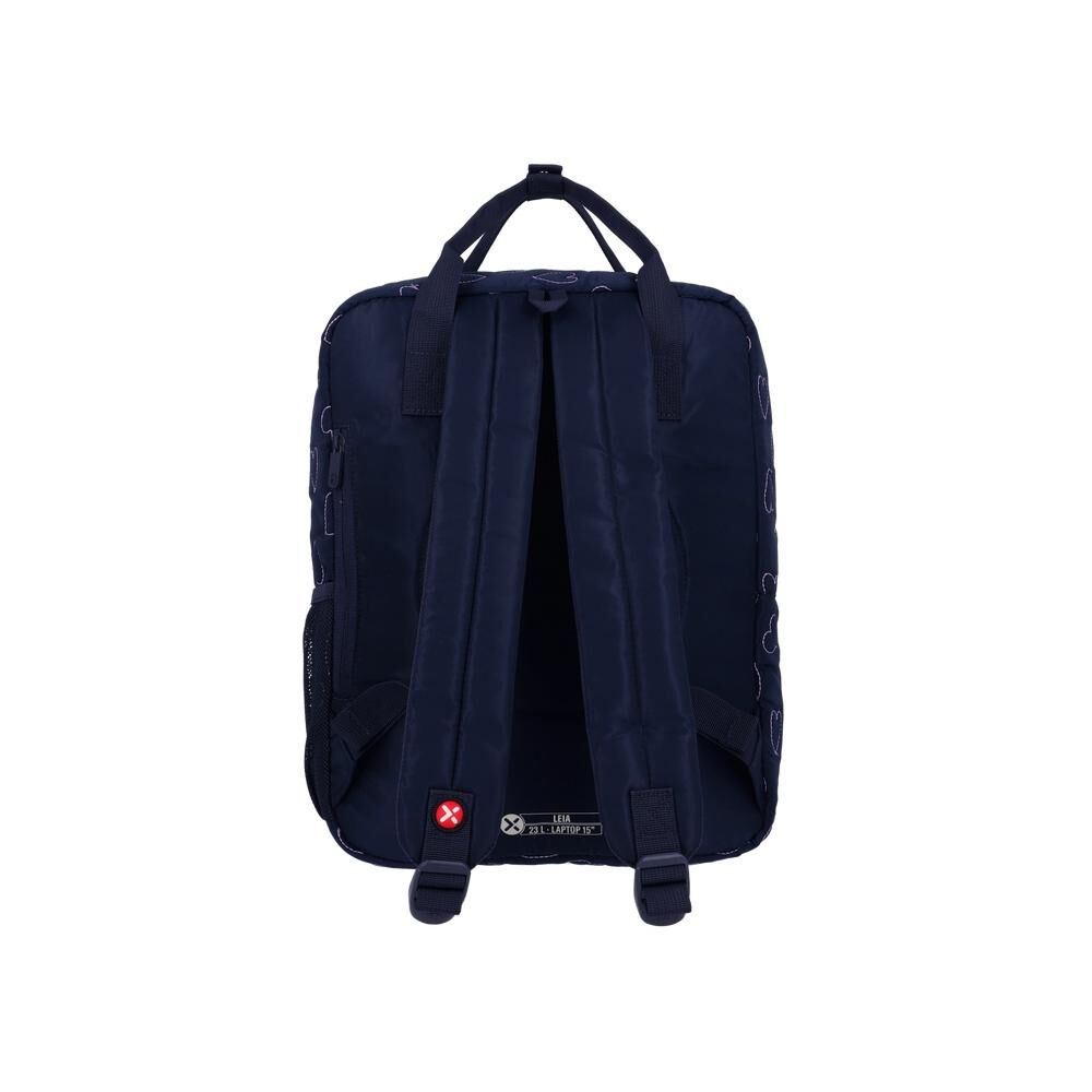 Mochila Notebook Xtrem Leia 6xt Corazones Azul 15" image number 2.0