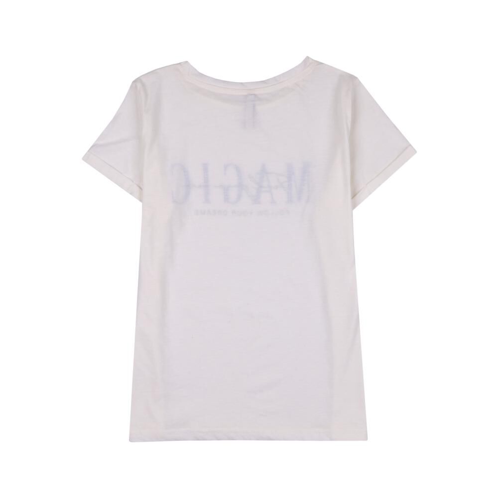 Polera Estampada Manga Corta Cuello Redondo Mujer Freedom image number 1.0