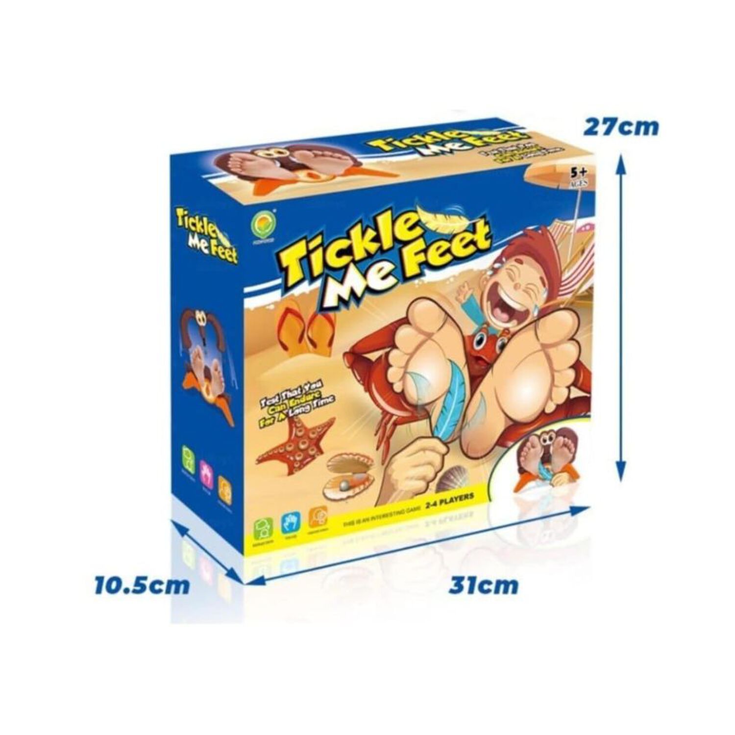 Juego De Mesa Cosquillas En Los Pies image number 2.0