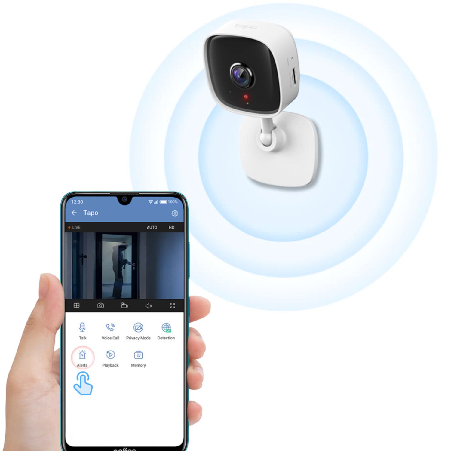 C&aacute;mara De Seguridad Wifi Tp-link 1080p Full Hd Tapo C100 image number 2.0