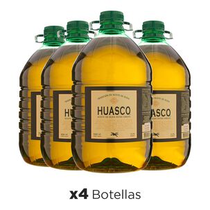 Aceite De Oliva Extra Virgen Huasco 4 X 5000 Ml