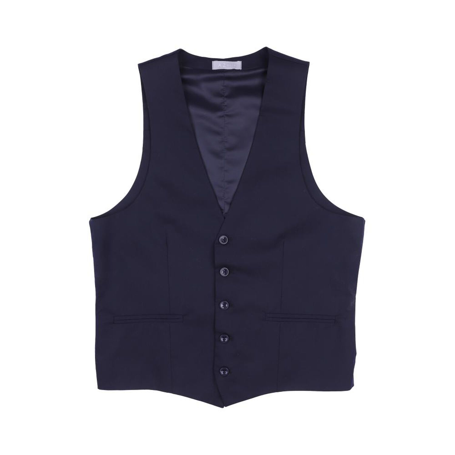 Guillete Slim Fit Sin Manga Hombre Az Black image number 0.0