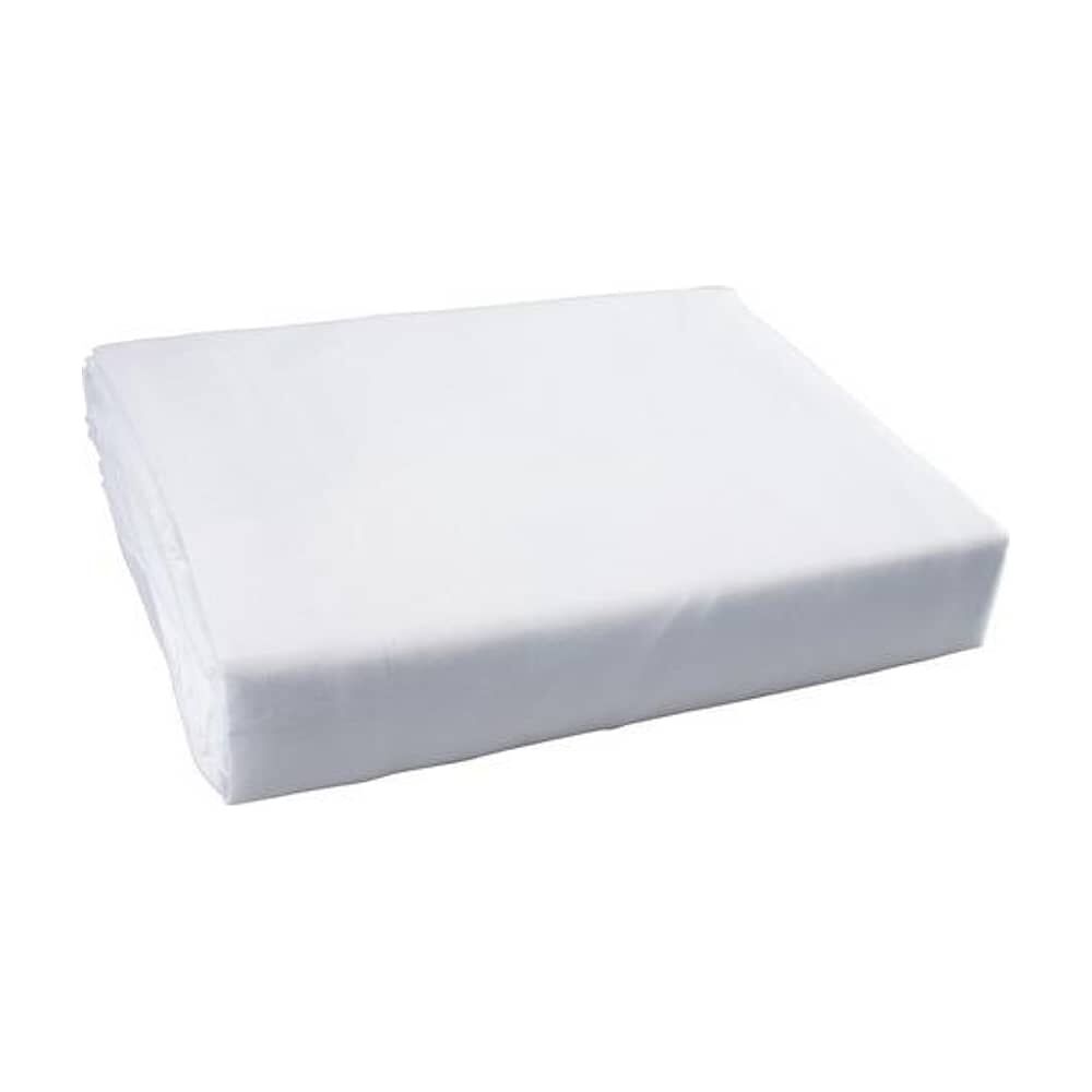 Sabana Andes Microfibra Lisa Blanco 2 Plaza image number 1.0