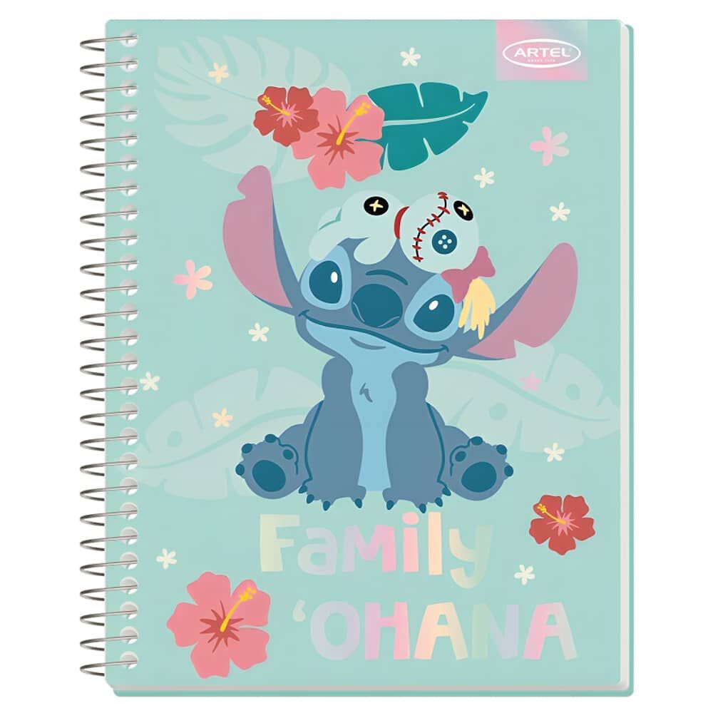 Pack 4pcs Cuadernos Especial 150hj Stitch Cute Artel image number 0.0