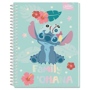 Pack 4pcs Cuadernos Especial 150hj Stitch Cute Artel