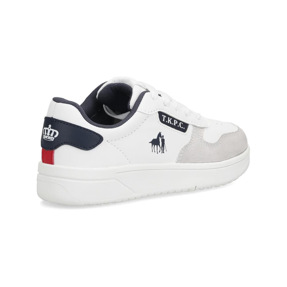 Zapatilla Infantil Niño The King's Polo Club White image number 3.0