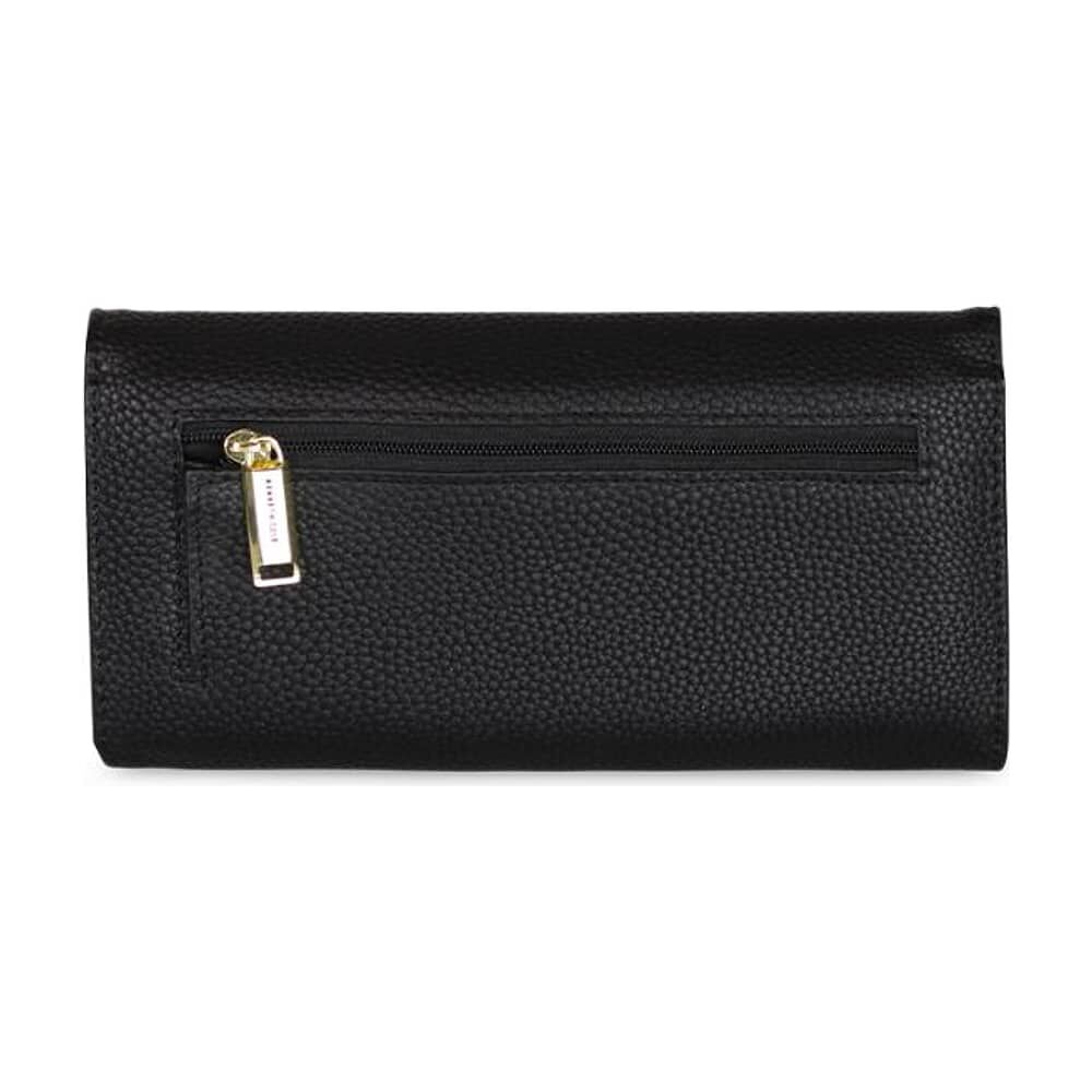 2 Billeteras De Mujer Fidelia Negra Y Azul Kenneth Cole image number 4.0