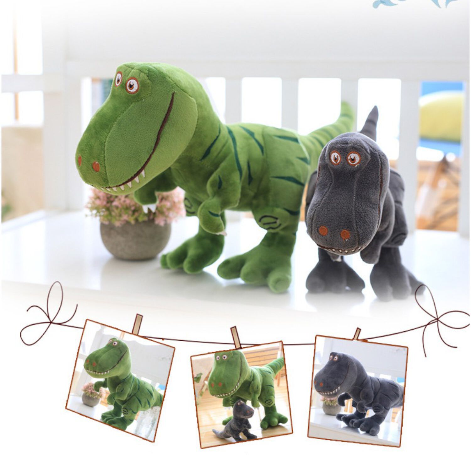 Peluche Dinosaurio T-rex Grande image number 5.0