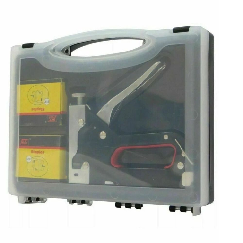 Grapadora Mec&aacute;nica De Acero 3 En 1 Para Grapadora De Madera image number 1.0