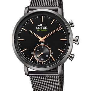 Reloj 18806/1 Lotus Negro Hombre Connected